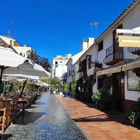 1st Line Of The Beach, La Rada Beach! Ac,wifi,terrace, Private Parking 에스테포나