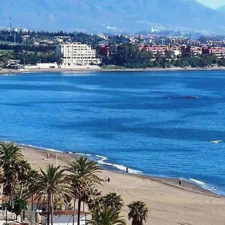 1st Line Of The Beach, La Rada Beach! Ac,wifi,terrace, Private Parking Apartment Estepona