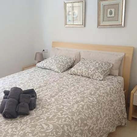 Apartment 1st Line Of The Beach, La Rada Beach! Ac,wifi,terrace, Private Parking