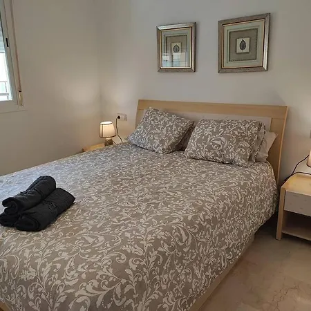 1st Line Of The Beach, La Rada Beach! Ac,wifi,terrace, Private Parking Apartment Estepona