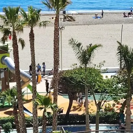 Apartment 1st Line Of The Beach, La Rada Beach! Ac,wifi,terrace, Private Parking