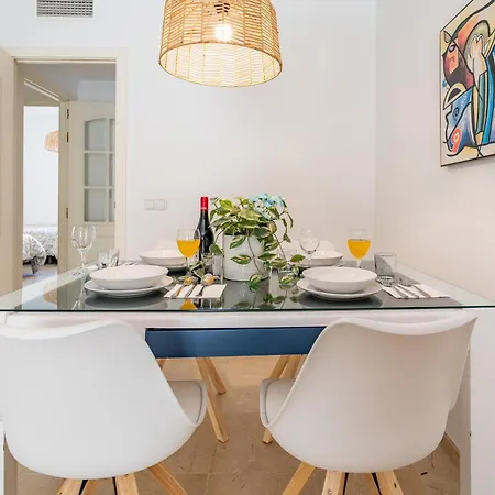 Apartamento 1st Line Of The Beach, La Rada Beach! Ac,wifi,terrace, Private Parking